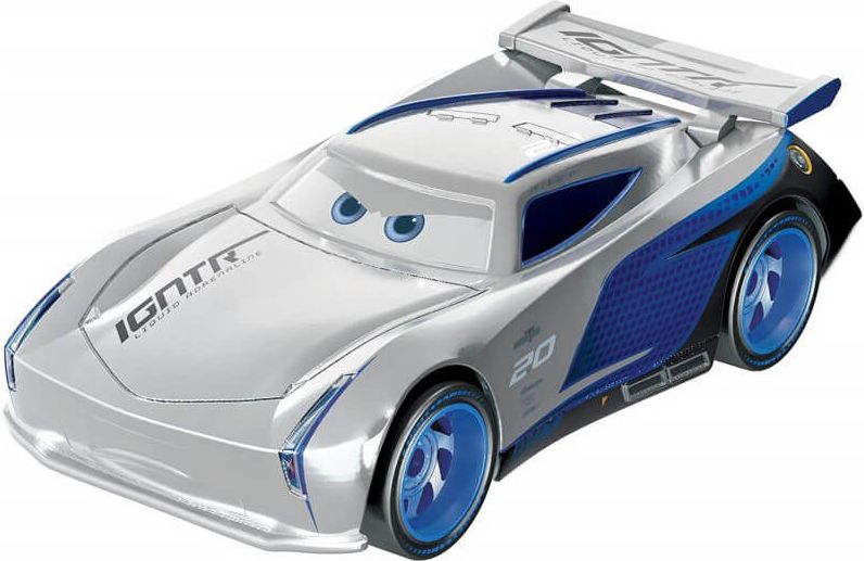 Mattel Cars 3 autíčko stříbrný Jackson Storm - obrázek 1