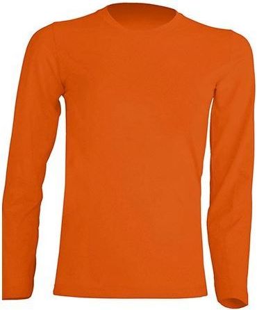 JHK Dětské tričko dlouhý rukáv, Orange 7/8 - obrázek 1