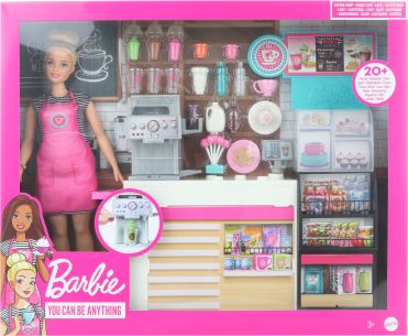 Barbie Kavárna s panenkou GMW03 - obrázek 1