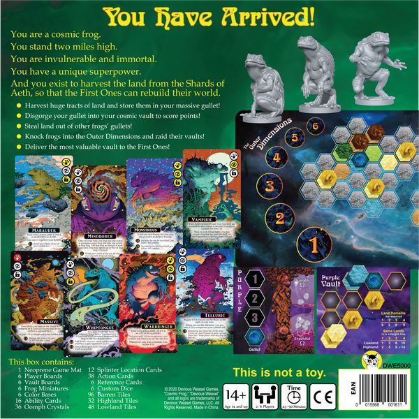 Devious Weasel Games Cosmic Frog - obrázek 2