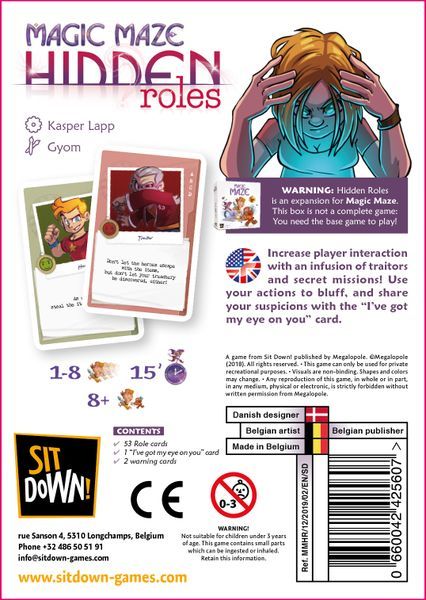 Sit Down! Magic Maze: Hidden Roles - obrázek 2