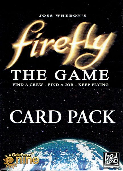 Gale Force Nine Firefly The Game: Expansion Promo Card Pack - obrázek 1