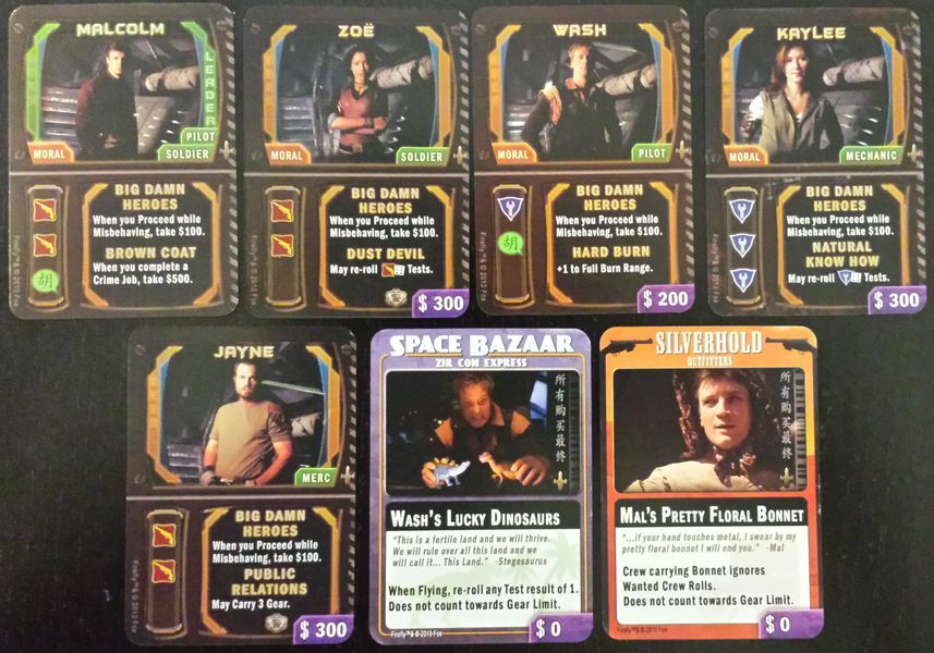 Gale Force Nine Firefly The Game: Expansion Promo Card Pack - obrázek 2