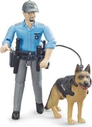 Bruder 62150 BWORLD Policista se psem - obrázek 2
