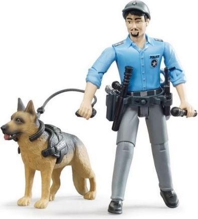 Bruder 62150 BWORLD Policista se psem - obrázek 5