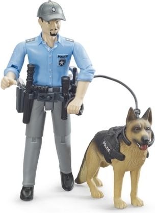 Bruder 62150 BWORLD Policista se psem - obrázek 7