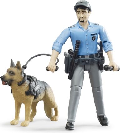 Bruder 62150 BWORLD Policista se psem - obrázek 9