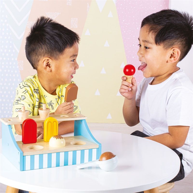 Stojánek se zmrzlinou Bigjigs Toys - obrázek 2