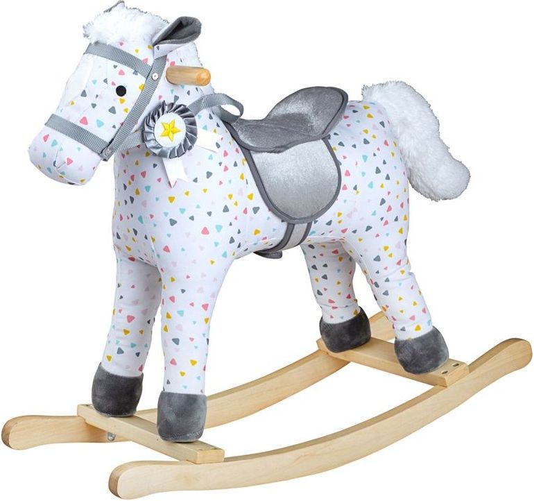 Vzorovaný houpací kůň Bigjigs Toys - obrázek 1