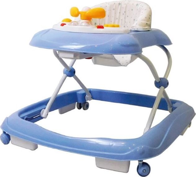 Chodítko Asalvo Baby Walker Light blue stars - obrázek 1