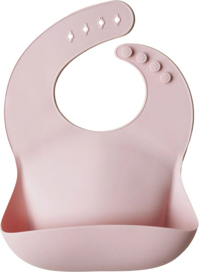 Silikónový podbradník Mushie Blush - obrázek 1
