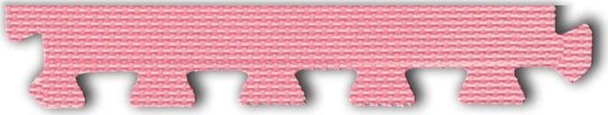 Pěnové BABY puzzle - okrajový dílek růžový (od 3 let) - obrázek 1