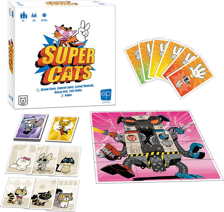 USAopoly Super Cats - obrázek 2