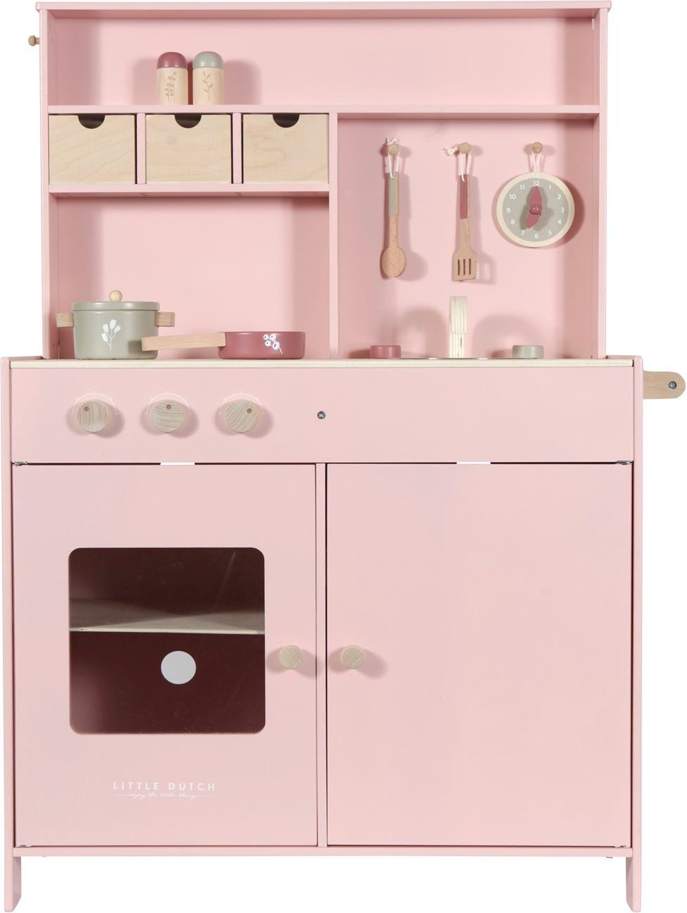 Tiamo Little Dutch dřevěná kuchyňka Pink - obrázek 1