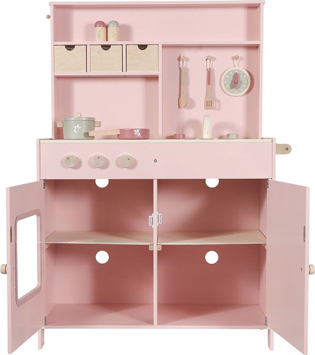 Tiamo Little Dutch dřevěná kuchyňka Pink - obrázek 4