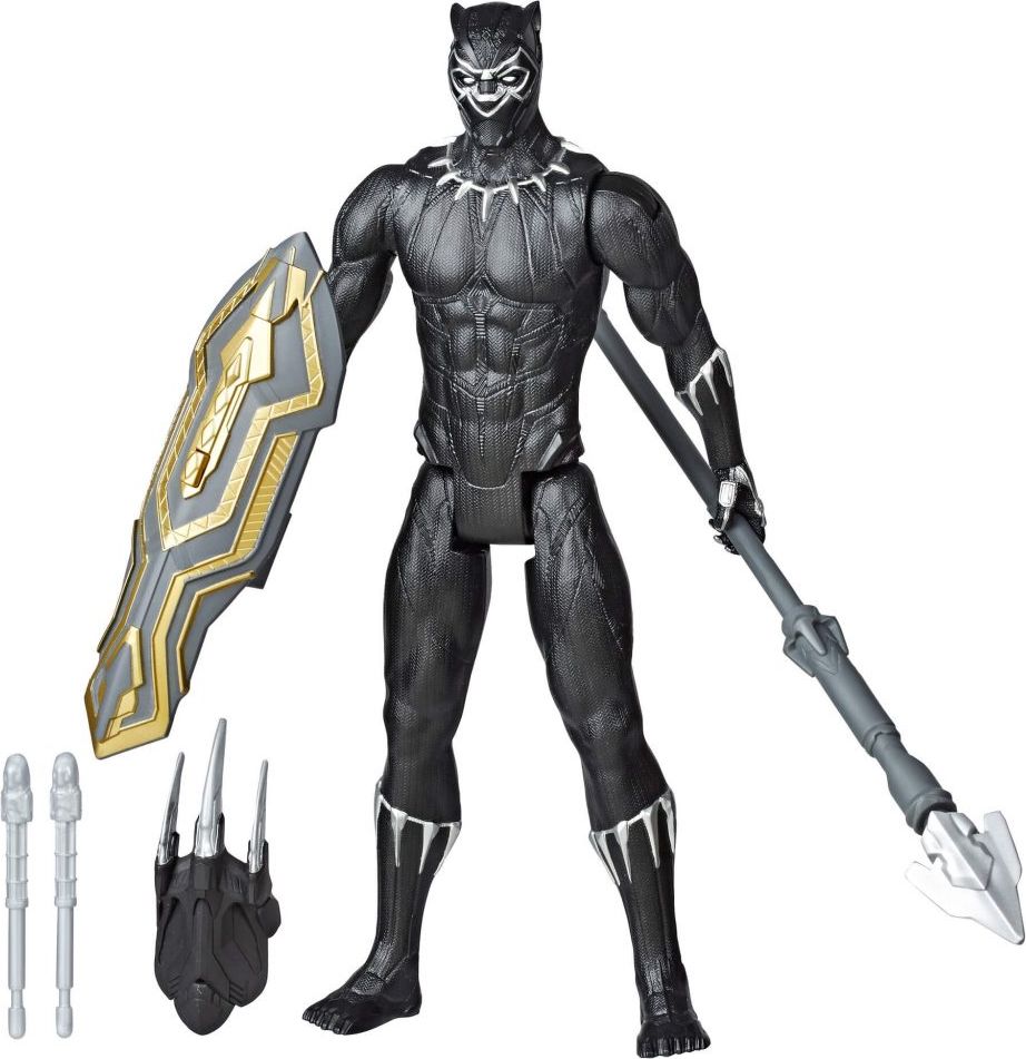 Hasbro Marvel Titan Hero Blast Gear Black Panther 30 cm - obrázek 1