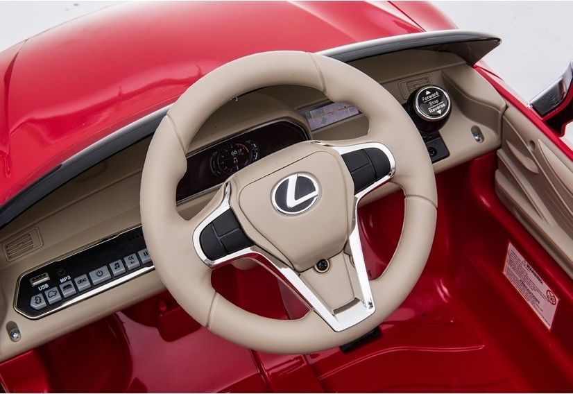 Dětské elektrické autíčko Lexus - lakované černé - obrázek 13