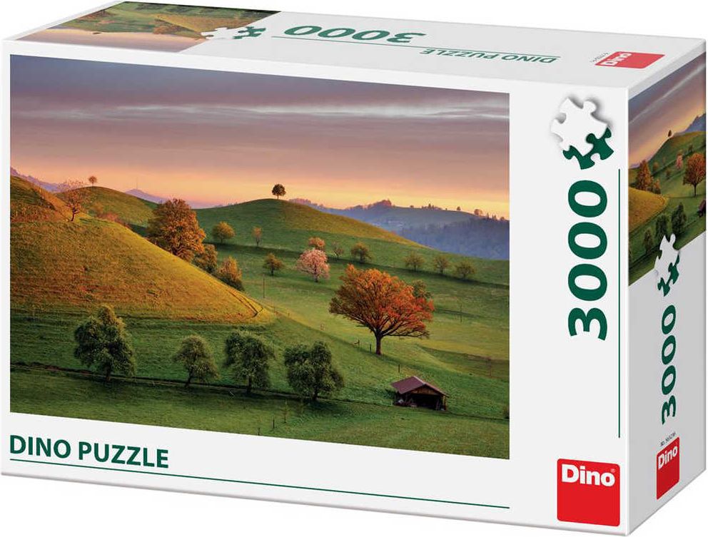 DINO Puzzle Pohádkový východ slunce 3000 dílků skládačka 117x84cm - obrázek 1