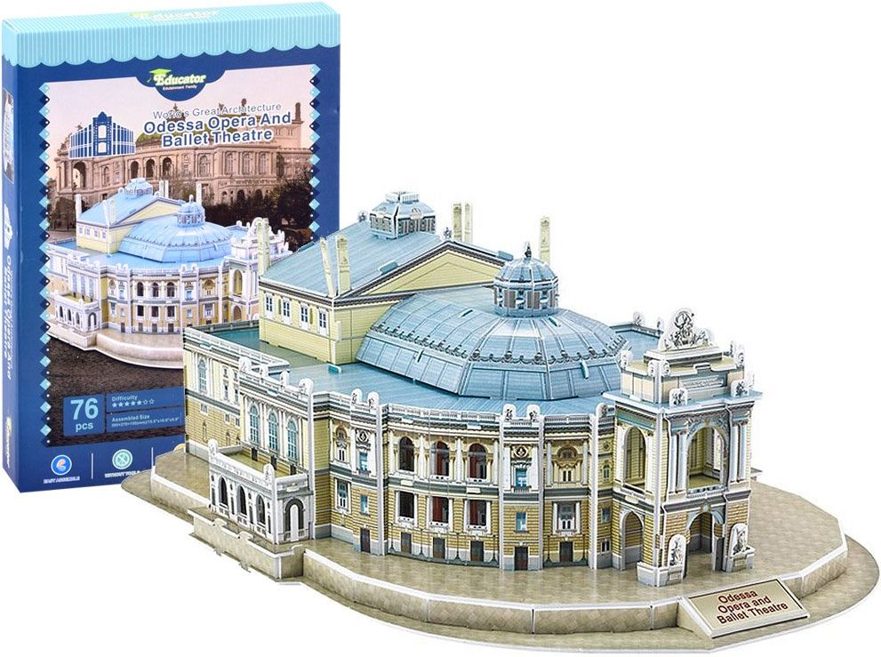 Mamido  Puzzle 3D - Divadlo opery a baletu v Oděse - obrázek 1