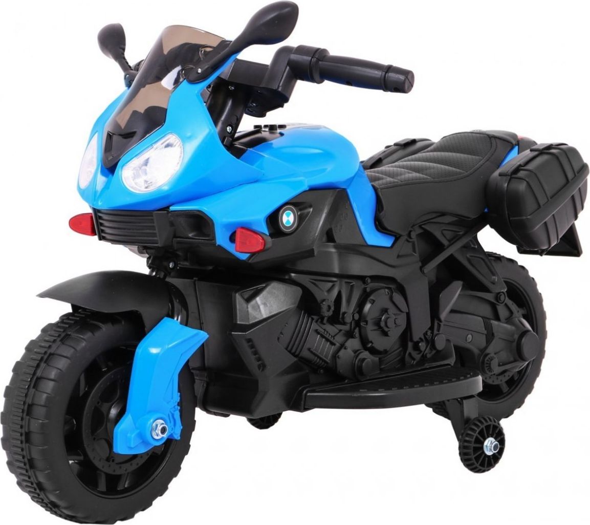 Mamido  Dětská elektrická motorka Shadow modrá - obrázek 1