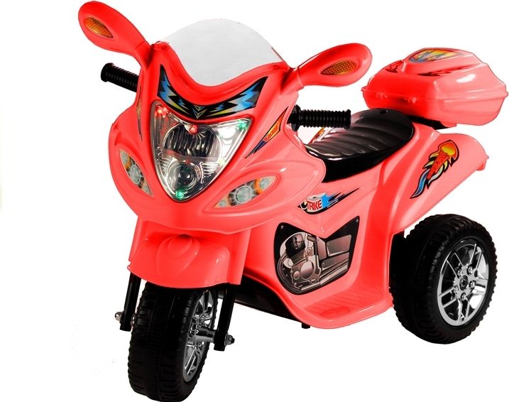 Mamido  Dětská elektrická motorka BJX-88 červená - obrázek 1
