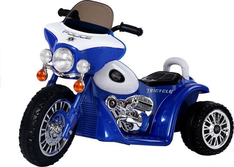 Mamido  Dětská elektrická motorka JT568 modrá - obrázek 1