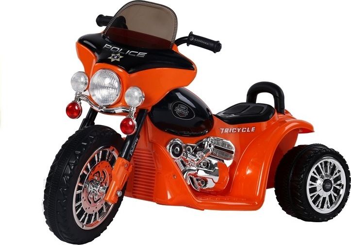 Mamido  Dětská elektrická motorka JT568 oranžová - obrázek 1