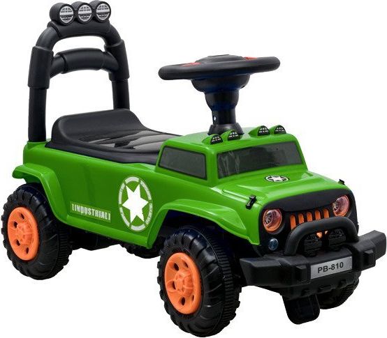 Mamido  Dětské odrážedlo - terénní autíčko zelené - obrázek 1