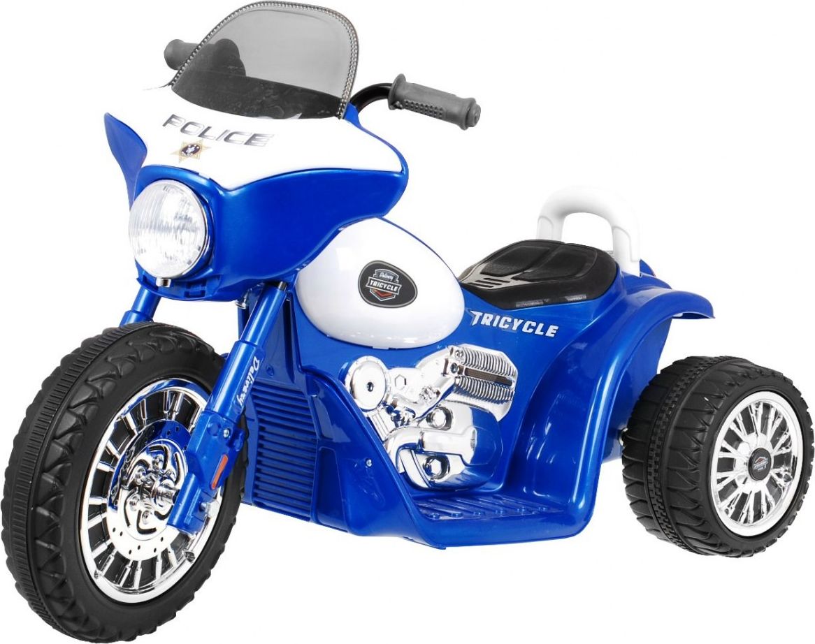 Mamido  Dětská elektrická motorka modrá - obrázek 1