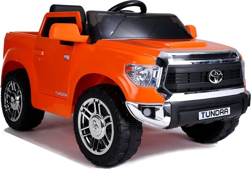 Mamido  Elektrické autíčko Toyota Tundra lakované oranžové - obrázek 1