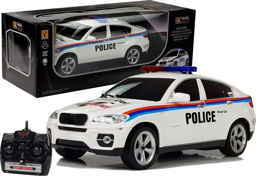 Mamido  Auto na dálkové ovládání Policie Kupé 1:14 R/C - obrázek 1