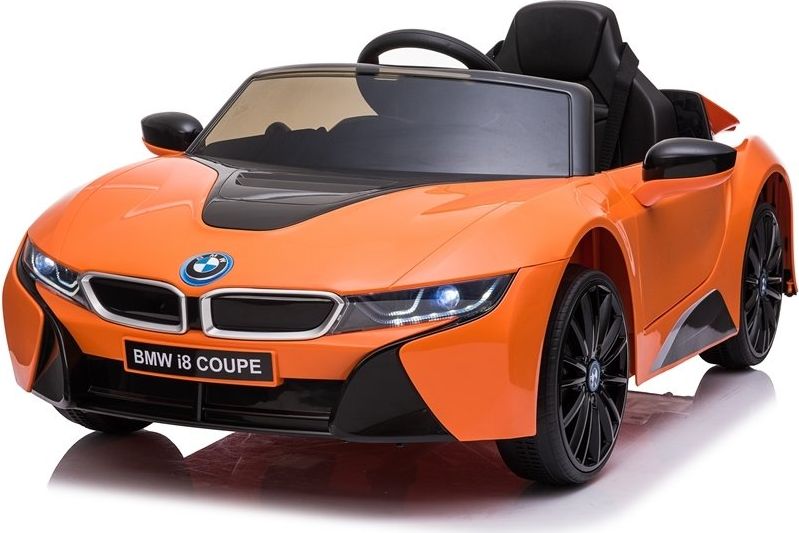 Mamido  Dětské elektrické autíčko BMW I8 JE1001 oranžové - obrázek 1