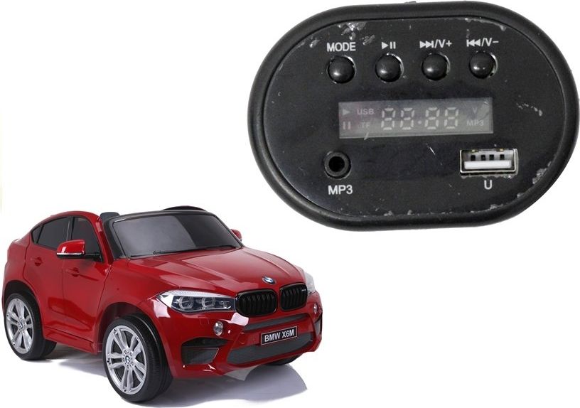 Mamido  Hudební panel do elektrického autíčka BMW X6M - obrázek 1