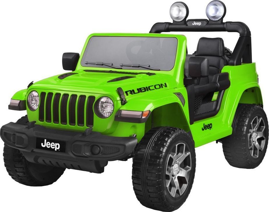Mamido  Dětské elektrické autíčko Jeep Wrangler Rubicon 4x4 zelená - obrázek 1