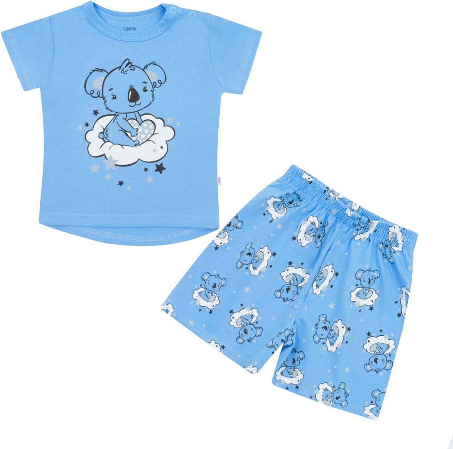 Dětské letní pyžamko New Baby Dream modré - Dětské letní pyžamko New Baby Dream modré - obrázek 1