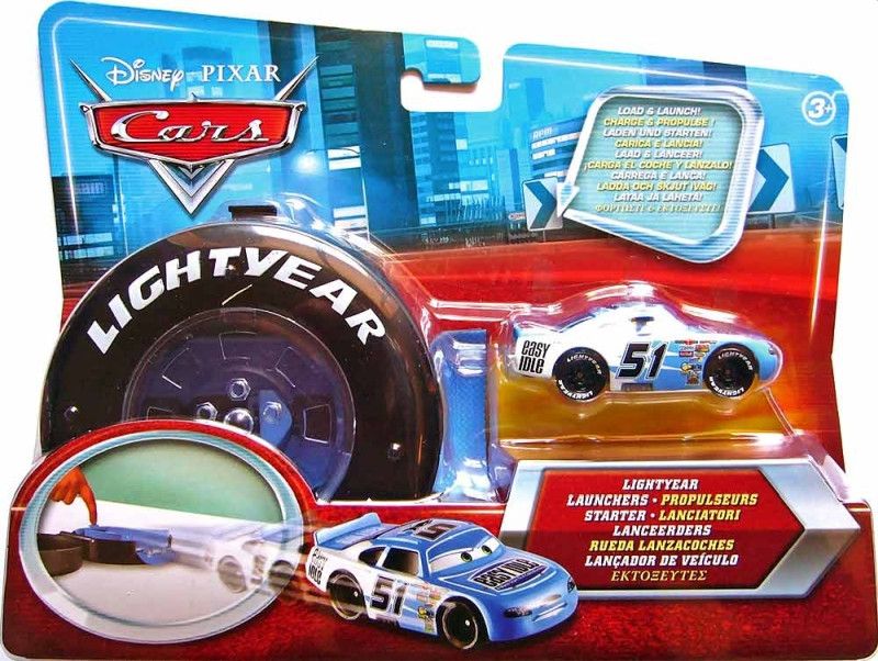 Mattel CARS (Auta) - Easy Idle No. 51 Lightyear Launchers - The World of Cars - obrázek 1