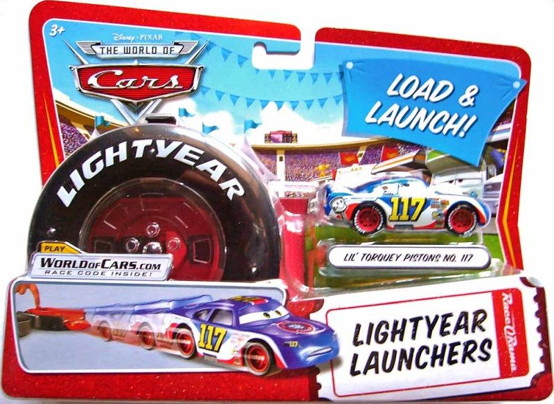 Mattel CARS (Auta) - Lil' Torquey Pistons No. 117 Lightyear Launchers - The World of Cars - obrázek 1