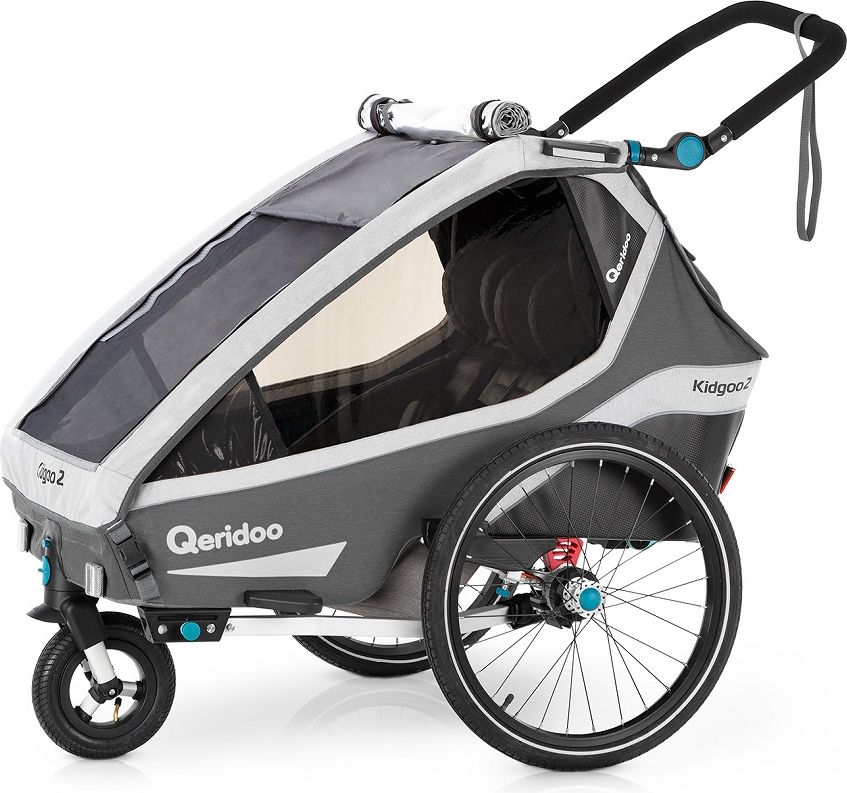 Qeridoo KidGoo 2 2020 Anthracite Grey - obrázek 1