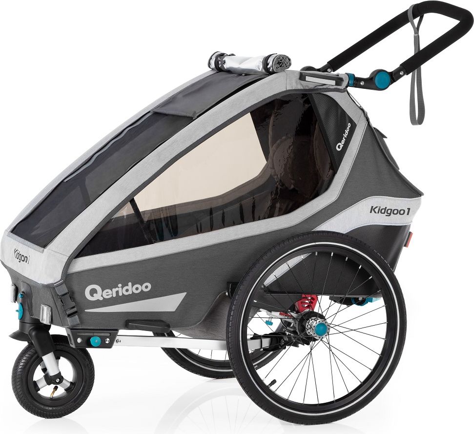 Qeridoo KidGoo 1 2020 Anthracite Grey - obrázek 1