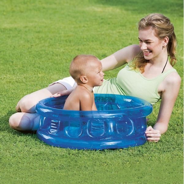 Dětský bazén s měkkým dnem Bestway 51112 - modrá - obrázek 1