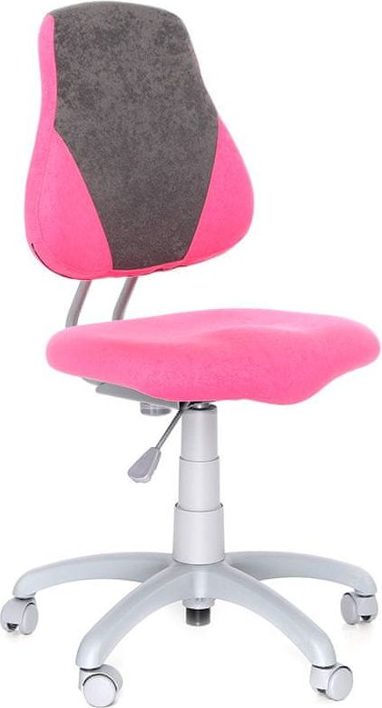 Alba Dětská rostoucí židle FUXO V-line Růžová/šedá - obrázek 1