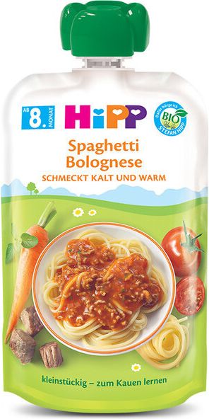 HiPP Kapsička BIO Boloňské špagety 130g - obrázek 1