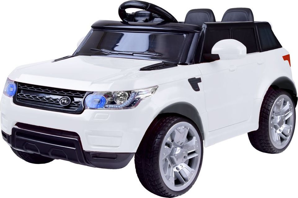 HračkyZaDobréKačky Elektrické autíčko Range Rover - bílé EVA - obrázek 1