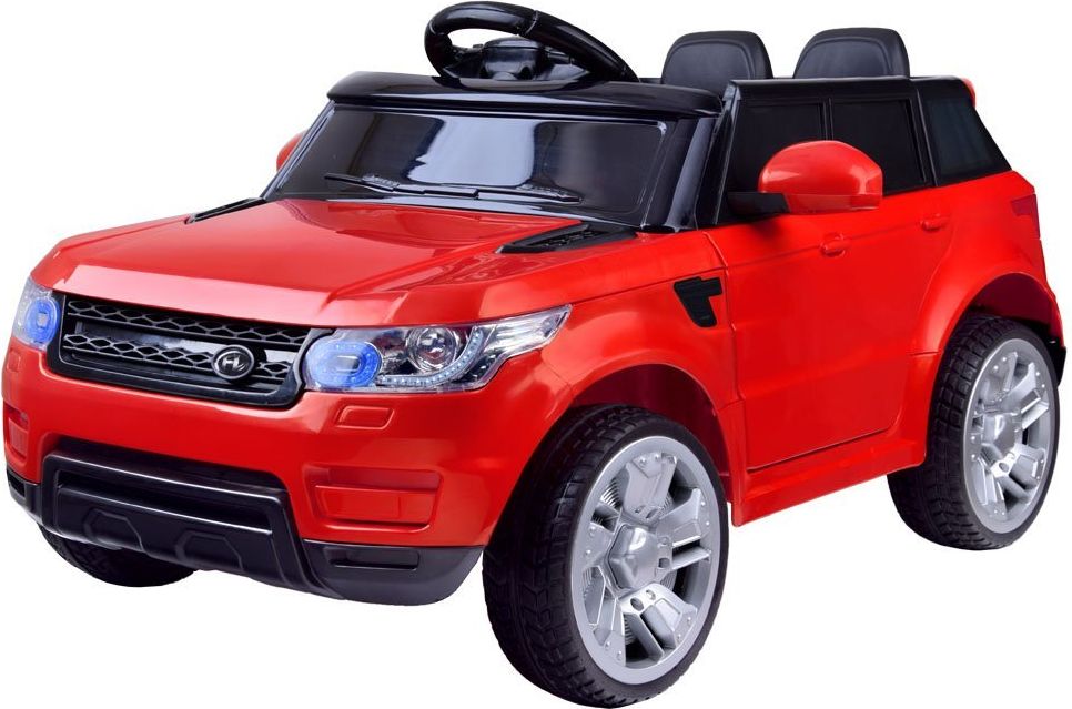 HračkyZaDobréKačky Elektrické autíčko Range Rover - červené EVA - obrázek 1