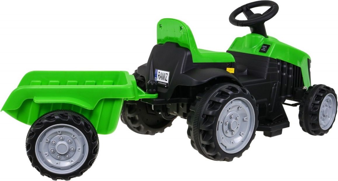 Elektrický traktor s přívěsem TR1908 - žlutý - obrázek 7