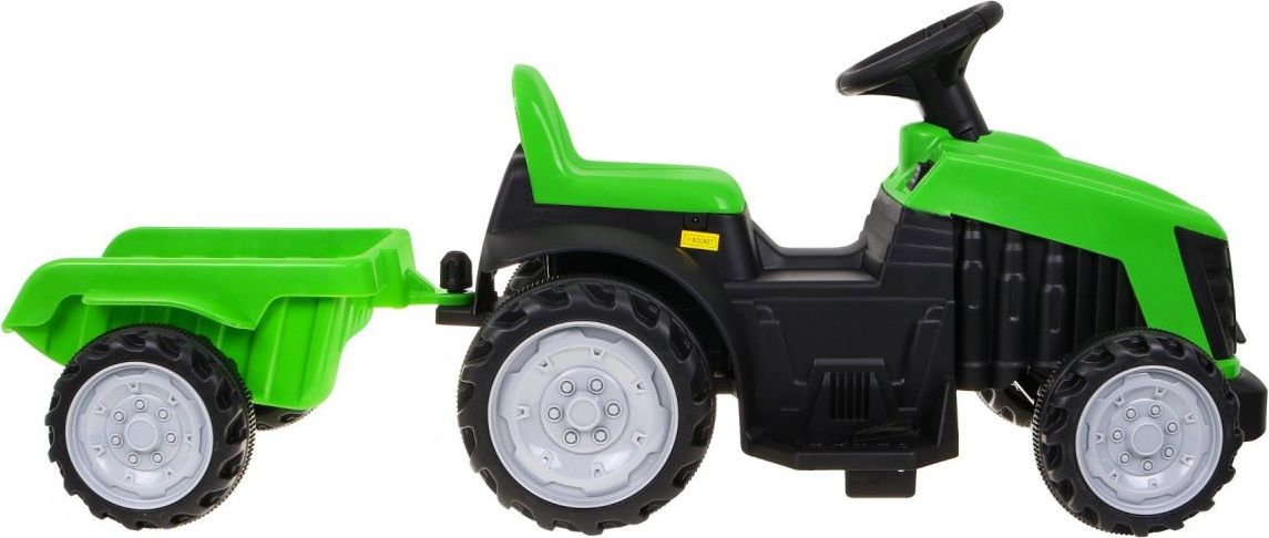 Elektrický traktor s přívěsem TR1908 - žlutý - obrázek 9