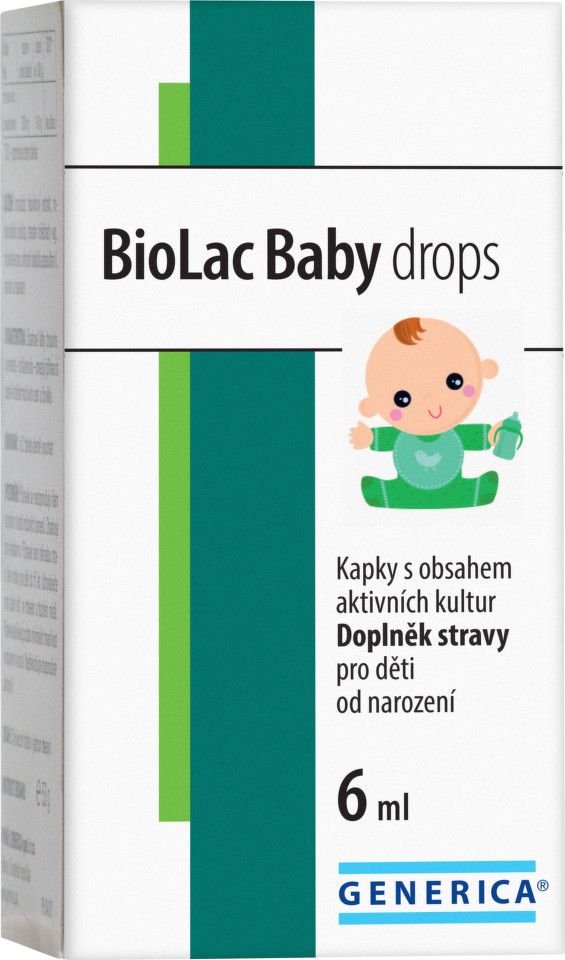 BioLac Baby drops Generica 6ml - obrázek 1