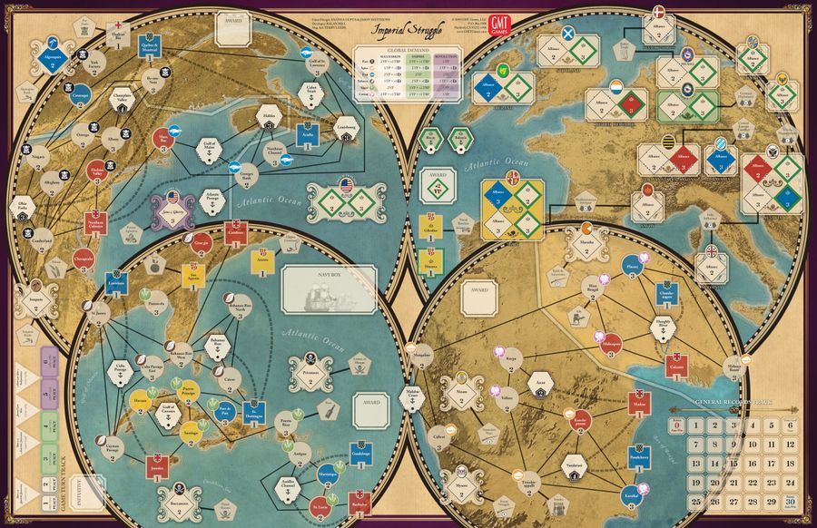 GMT Games Imperial Struggle - obrázek 3