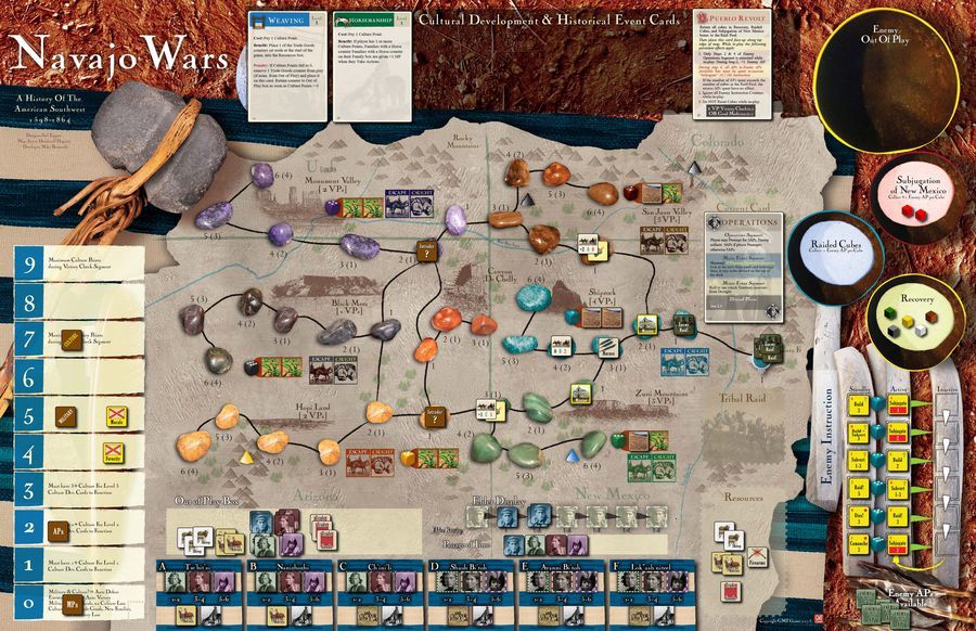 GMT Games Navajo Wars, 2nd Printing - obrázek 2