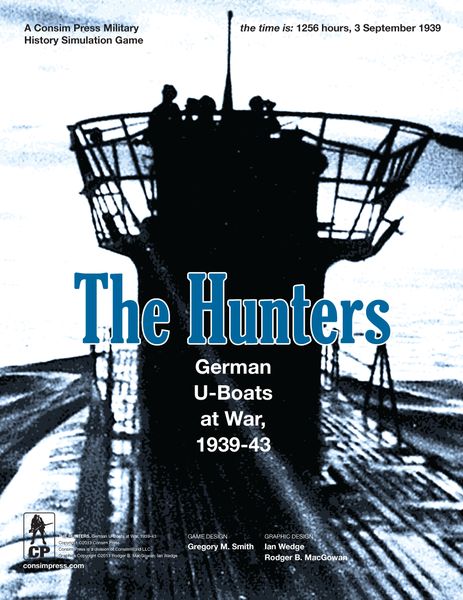 GMT Games The Hunters: German U-Boats at War, 1939-43 3rd Printing - obrázek 1